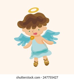 angel cartoon design 