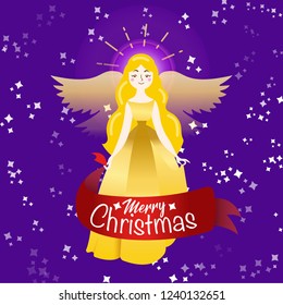 Angel of christmas