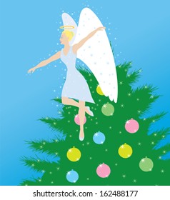 Angel and Christmas