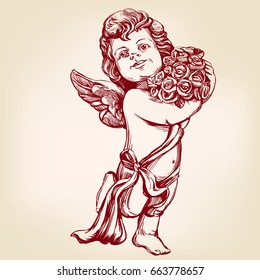 Baby Angel Pattern Ilustraciones Imagenes Y Vectores De Stock Shutterstock