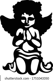 Black Baby Angel Vectores Imagenes Y Arte Vectorial De Stock Shutterstock