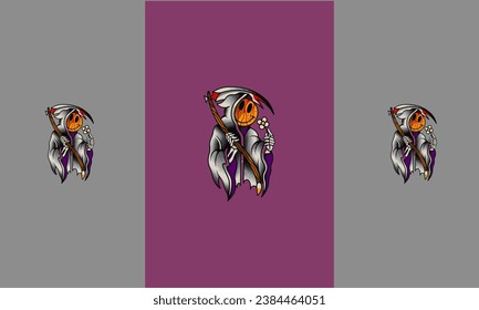 angel of death vector flat design
