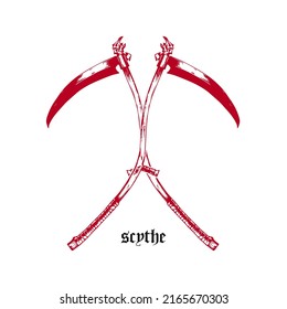 angel of death weapon illustration vector
