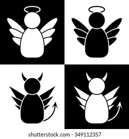 Angel and demon