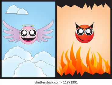 angel and devil