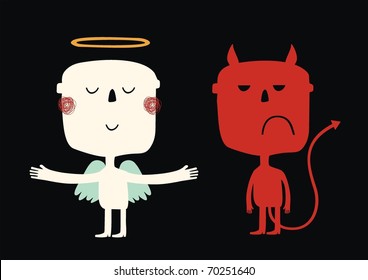 31,590 Angels devil Images, Stock Photos & Vectors | Shutterstock