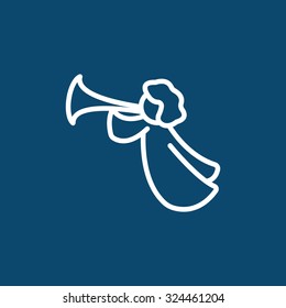 Angel digital design, vector illustration