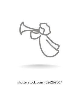Angel digital design, vector illustration
