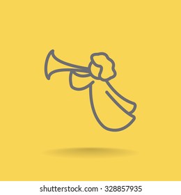 Angel digital design, vector illustration