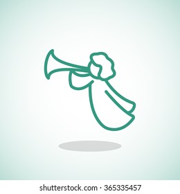Angel digital design, vector illustration