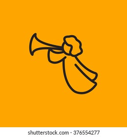 Angel digital design, vector illustration