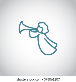 Angel digital design, vector illustration