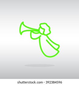 Angel digital design, vector illustration