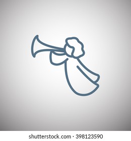 Angel digital design, vector illustration