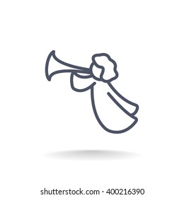 Angel digital design, vector illustration