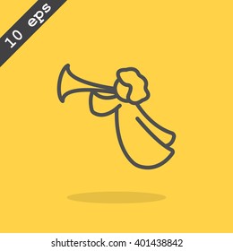 Angel digital design, vector illustration