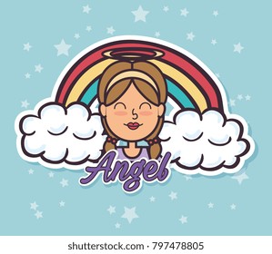 angel Fairy Godmother pop art