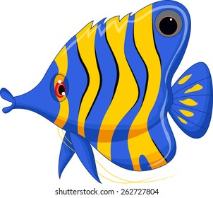 Angel Fish Cartoon