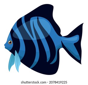 angel fish exotic sealife icon