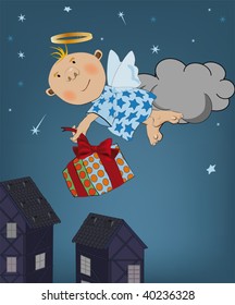 angel with gifts