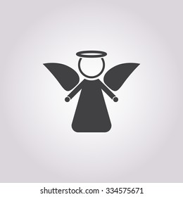 Angel icon. 