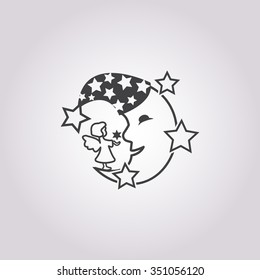 Angel icon. 