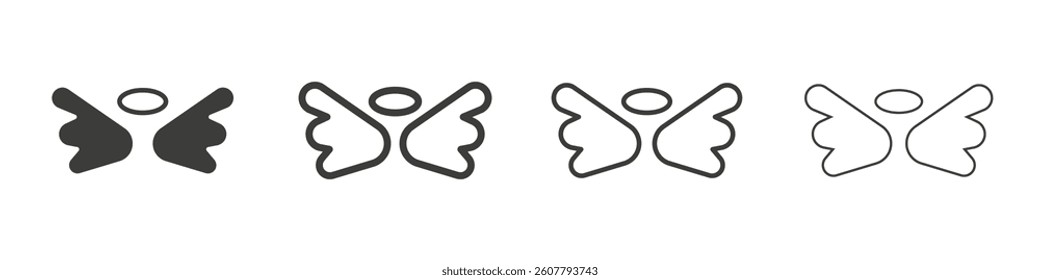 Angel icon collection for website designs