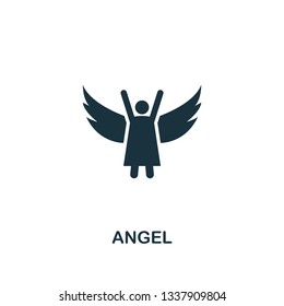 Angel icon. Creative element design from easter icons collection. Pixel perfect Angel icon for web design, apps, software, print usage