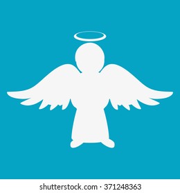 Angel icon design 
