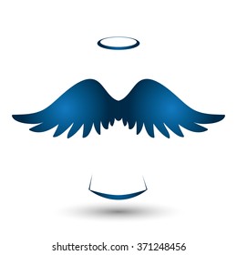 Angel icon design 