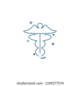 Angel icon design vector