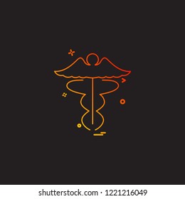 Angel icon design vector
