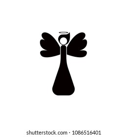 angel icon. Elementl for mobile concept and web apps. Detailed angel icon can be used for web and mobile. Premium icon on white background