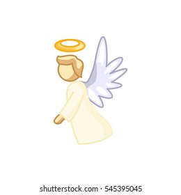 angel icon illustration isolated vector sign symbol