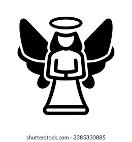 angel icon illustration vector isolated