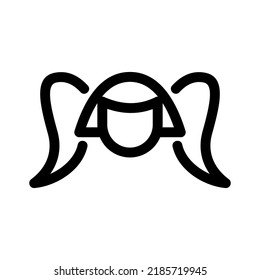 angel icon or logo isolated sign symbol vector illustration - high quality black style vector icons
