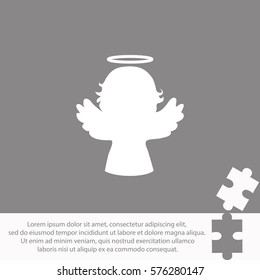 Angel  icon Vector design.