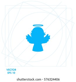 Angel  icon Vector design.