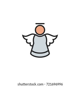 Angel Icon Vector Isolated