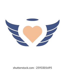 angel icons  symbol vector elements for infographic web