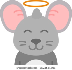 Angel Line vector Icon Design