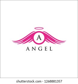 angel logo design