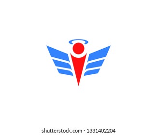 Angel logo design
