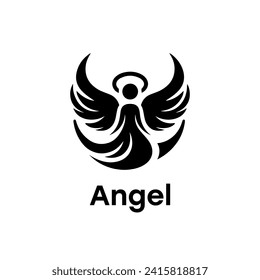 Angel Logo schlicht und elegant