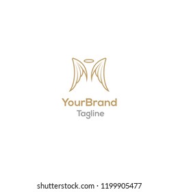 Angel logo template