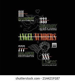 angel numbers simple vintage fashion