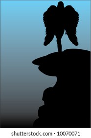 angel on grief