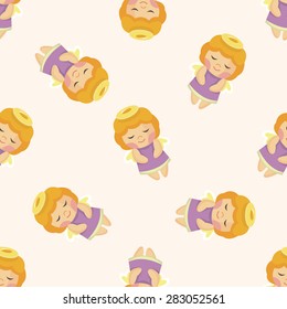 angel ,seamless pattern