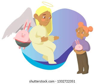angel shows confidence