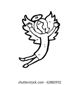 Angel singt Cartoon
